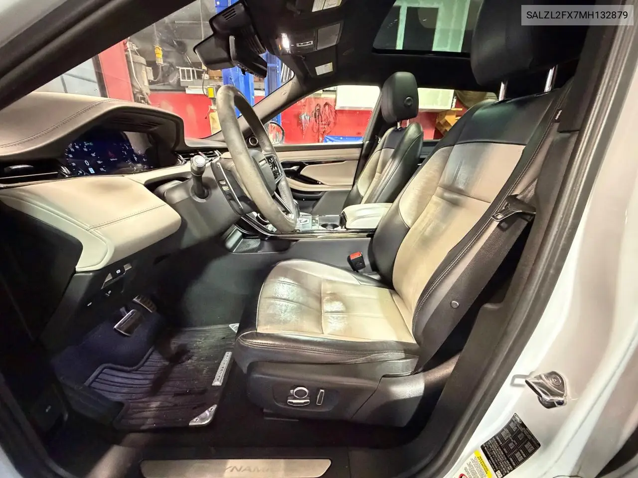 2021 Land Rover Range Rover Evoque R-Dynamic Se VIN: SALZL2FX7MH132879 Lot: 45870836