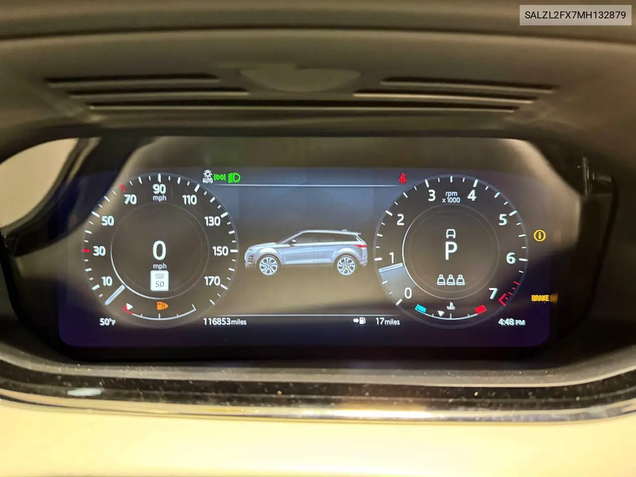 2021 Land Rover Range Rover Evoque R-Dynamic Se VIN: SALZL2FX7MH132879 Lot: 45870836