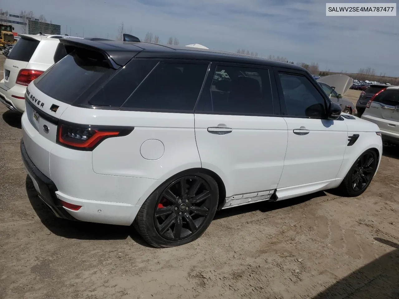 2021 Land Rover Range Rover Sport P525 Autobiography VIN: SALWV2SE4MA787477 Lot: 50140804