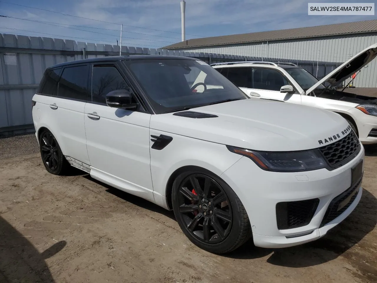 2021 Land Rover Range Rover Sport P525 Autobiography VIN: SALWV2SE4MA787477 Lot: 50140804