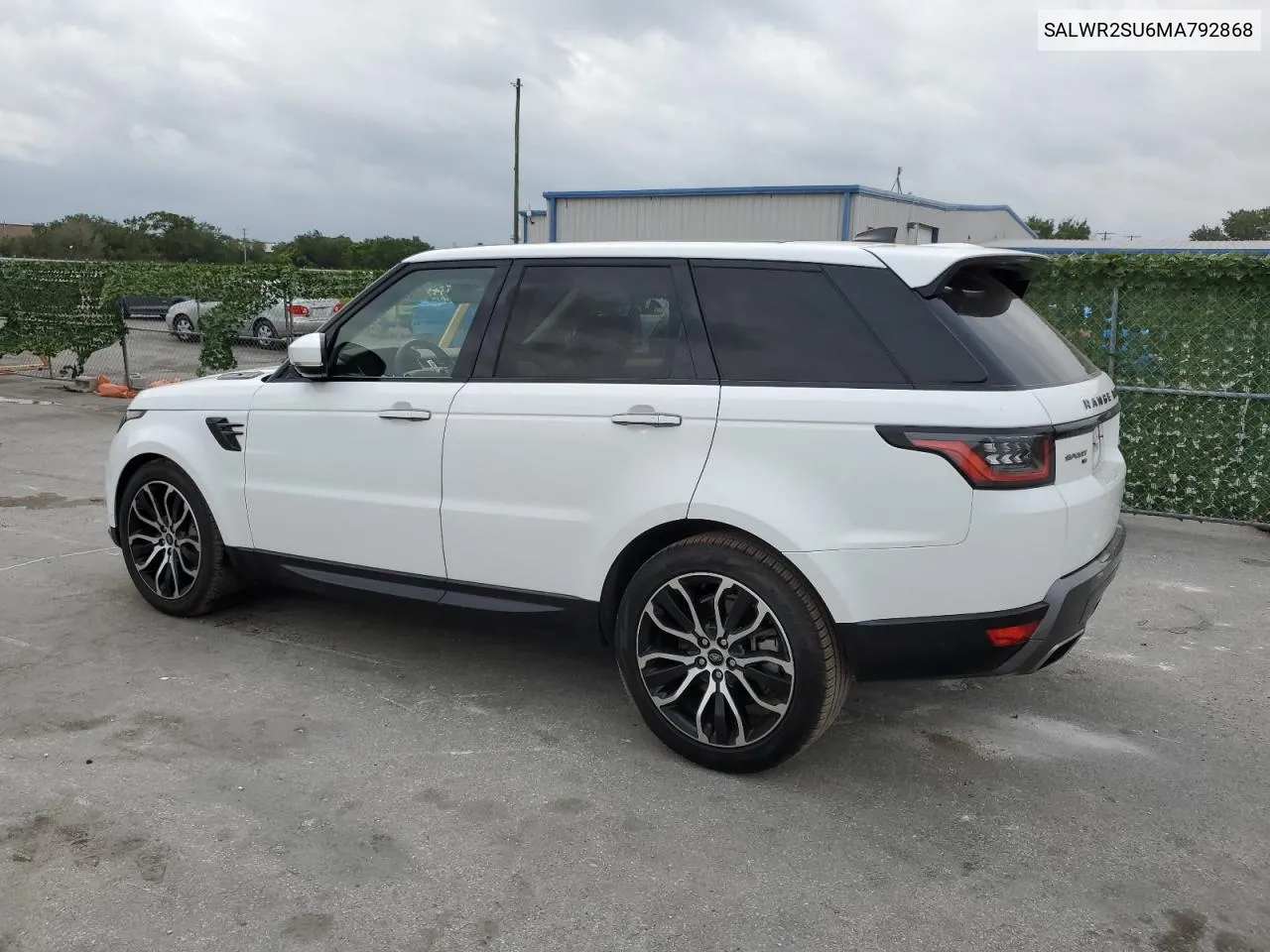 2021 Land Rover Range Rover Sport Hse Silver Edition VIN: SALWR2SU6MA792868 Lot: 50346994