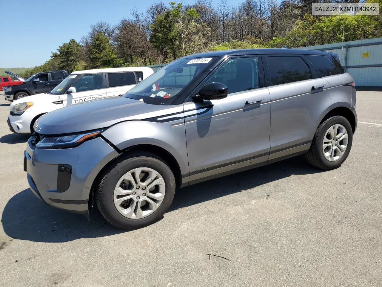 SALZJ2FX2MH143942 2021 Land Rover Range Rover Evoque S