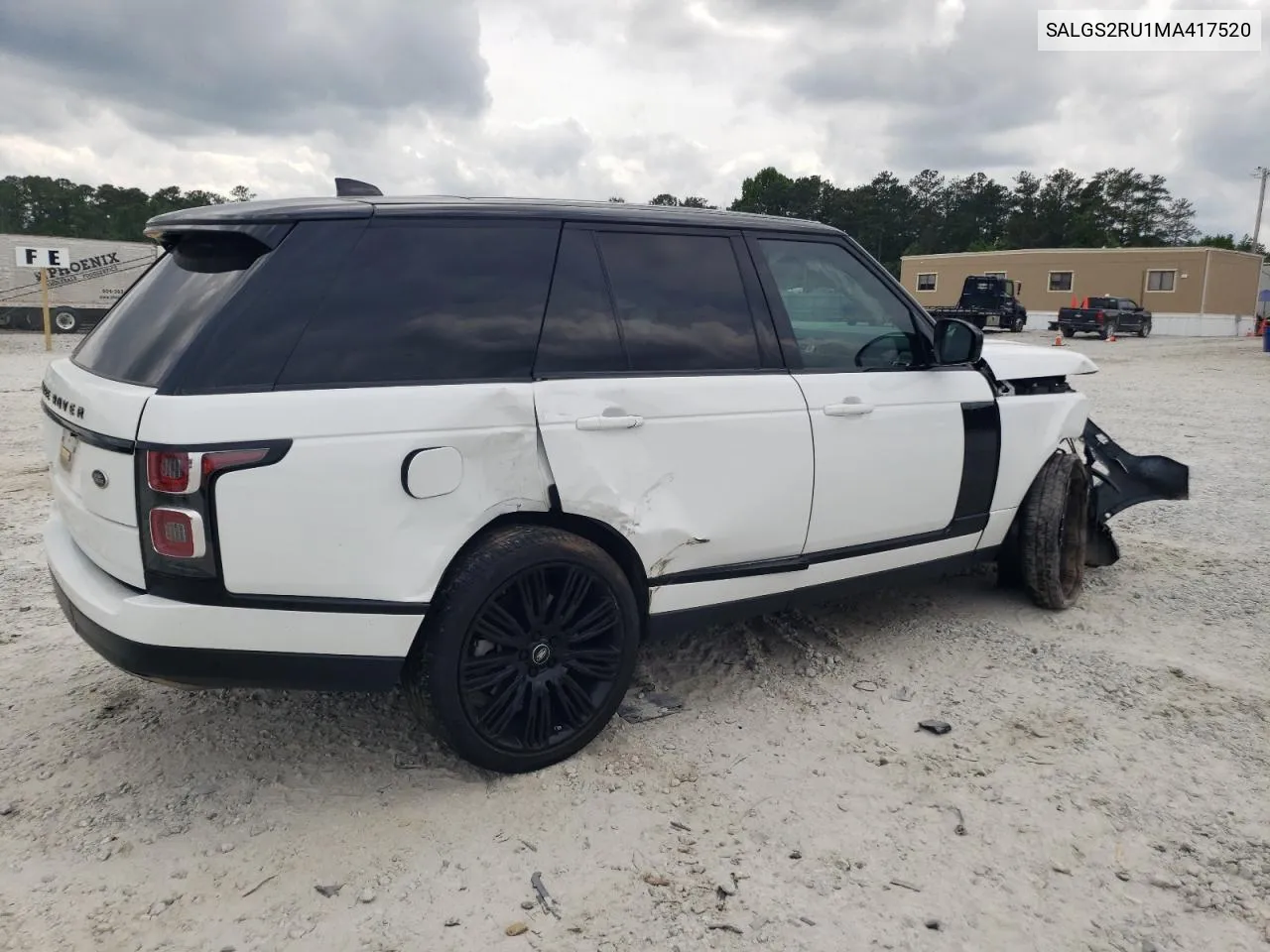 2021 Land Rover Range Rover Hse Westminster Edition VIN: SALGS2RU1MA417520 Lot: 54068954