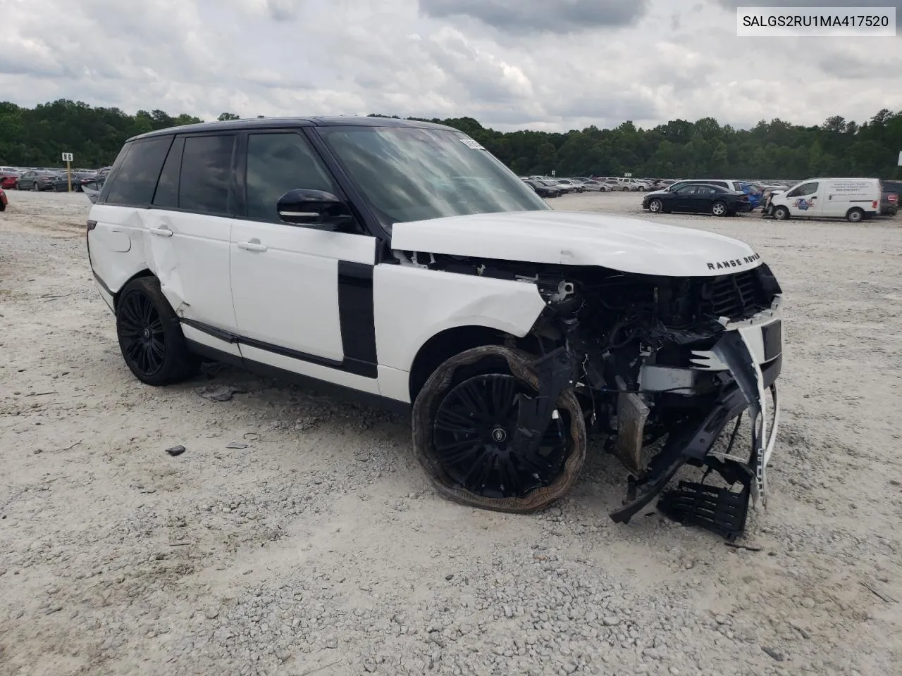 2021 Land Rover Range Rover Hse Westminster Edition VIN: SALGS2RU1MA417520 Lot: 54068954