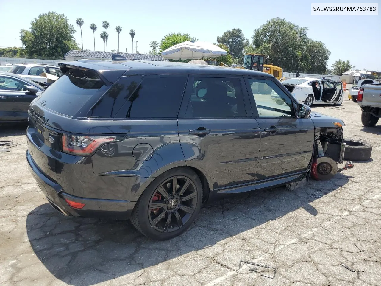 2021 Land Rover Range Rover Sport Hst VIN: SALWS2RU4MA763783 Lot: 54220364