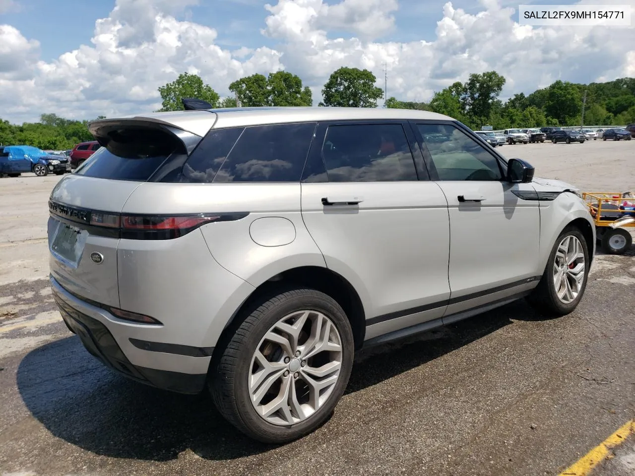 2021 Land Rover Range Rover Evoque R-Dynamic Se VIN: SALZL2FX9MH154771 Lot: 54695074