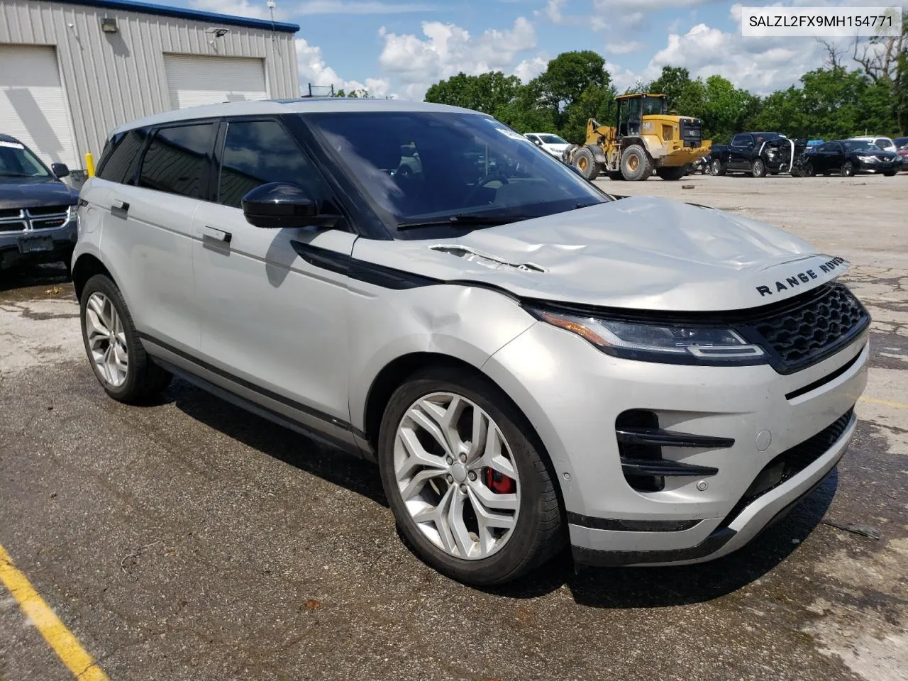 2021 Land Rover Range Rover Evoque R-Dynamic Se VIN: SALZL2FX9MH154771 Lot: 54695074