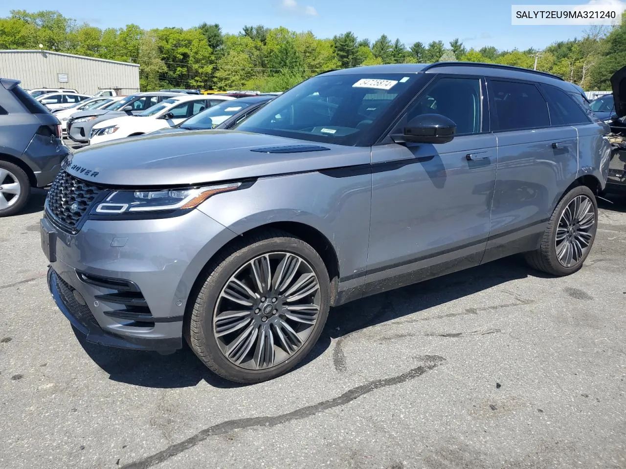 2021 Land Rover Range Rover Velar R-Dynamic S VIN: SALYT2EU9MA321240 Lot: 54725874