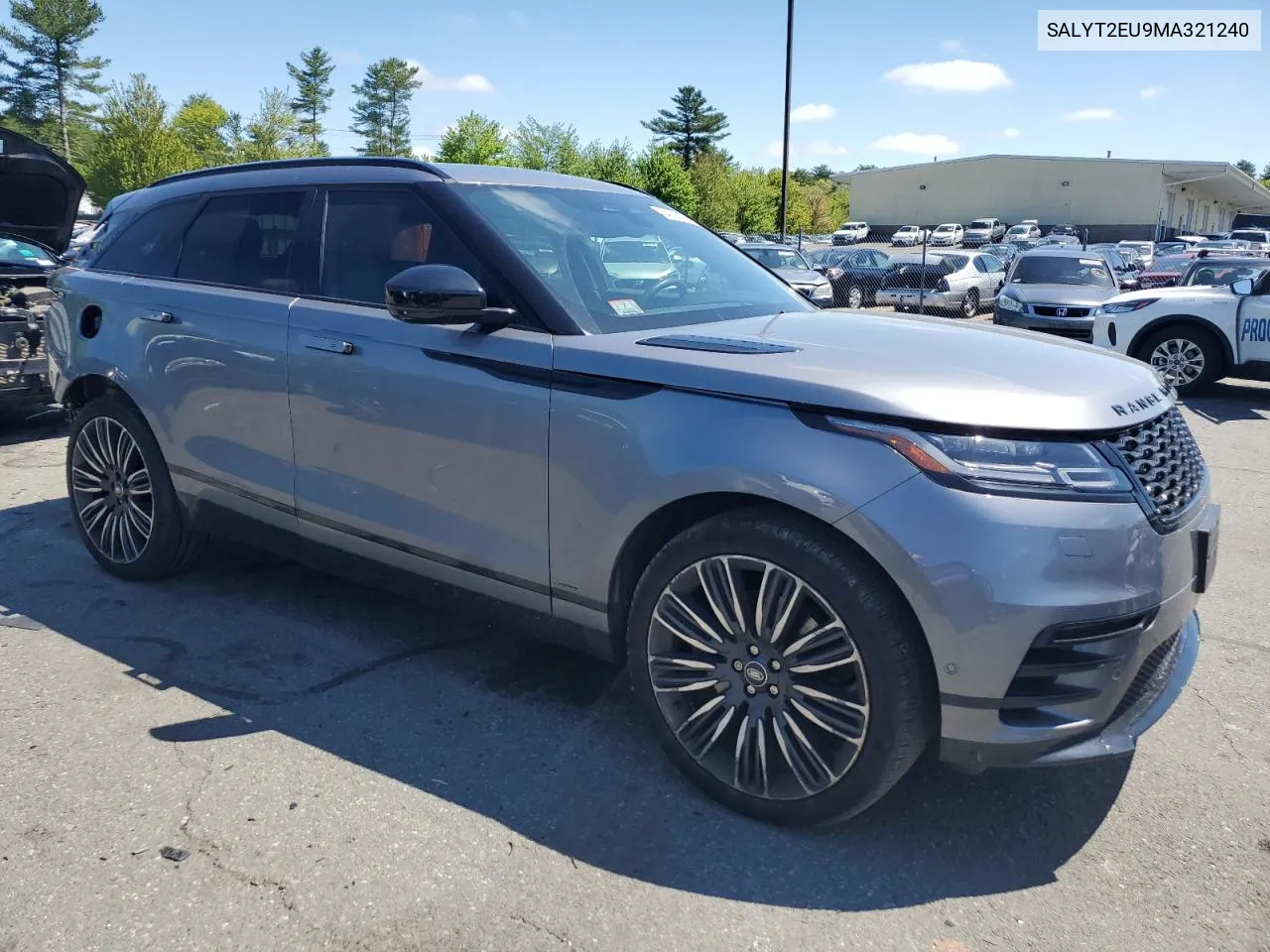 2021 Land Rover Range Rover Velar R-Dynamic S VIN: SALYT2EU9MA321240 Lot: 54725874