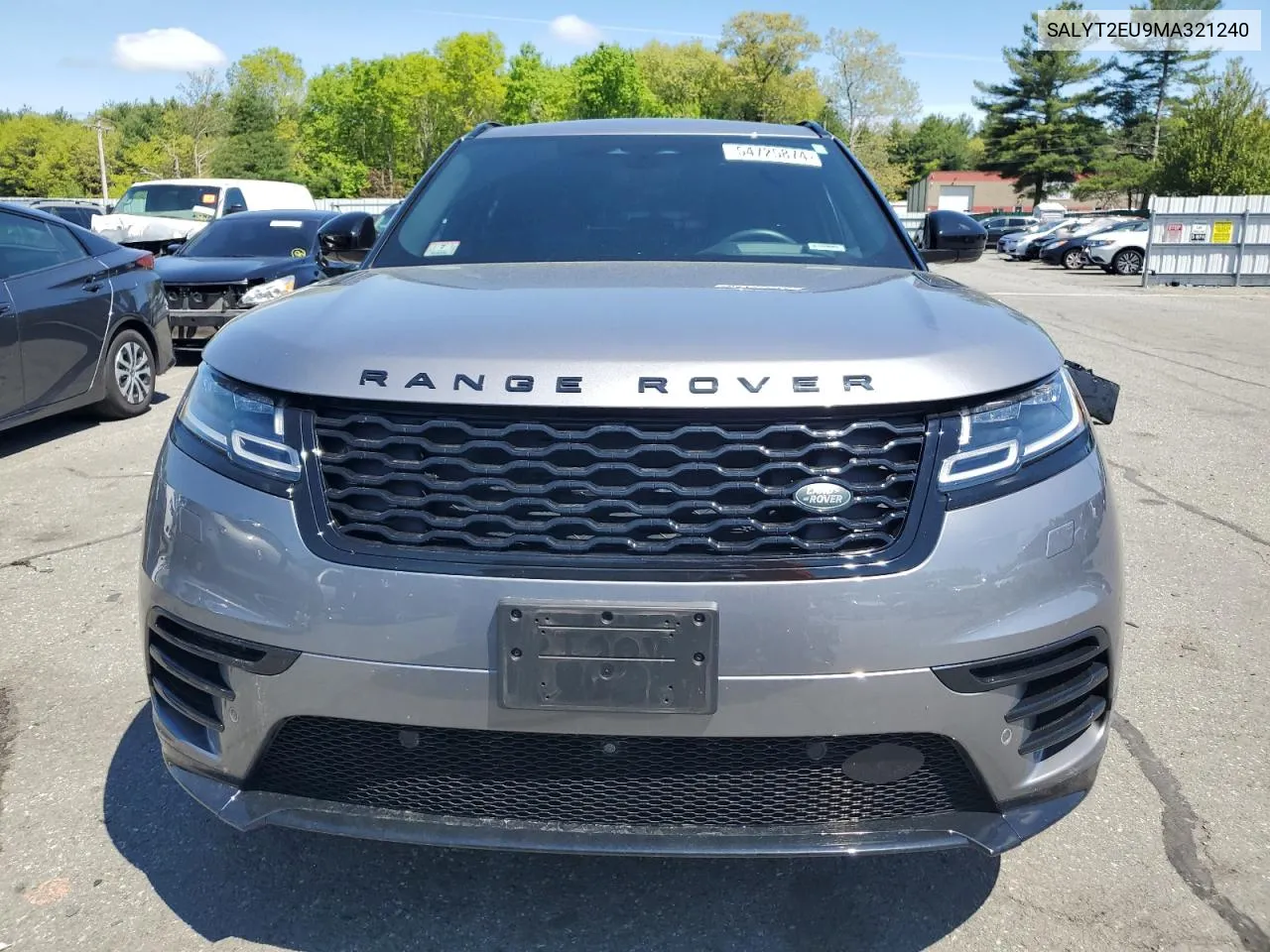 2021 Land Rover Range Rover Velar R-Dynamic S VIN: SALYT2EU9MA321240 Lot: 54725874