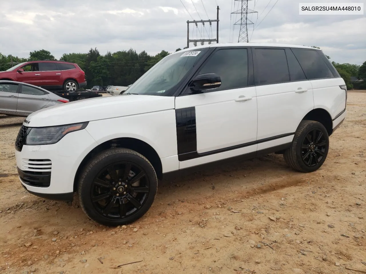 2021 Land Rover Range Rover VIN: SALGR2SU4MA448010 Lot: 55375124