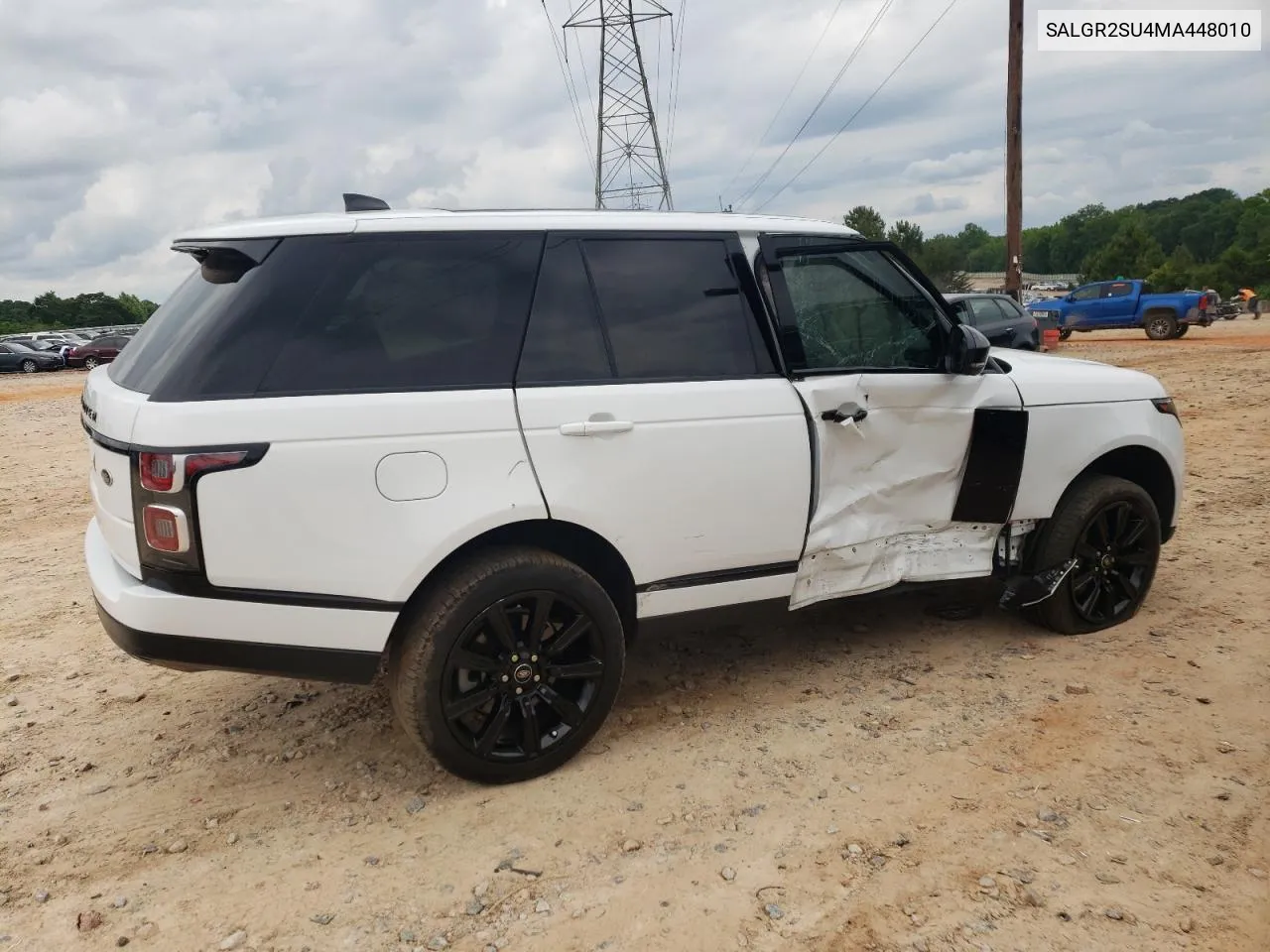 2021 Land Rover Range Rover VIN: SALGR2SU4MA448010 Lot: 55375124