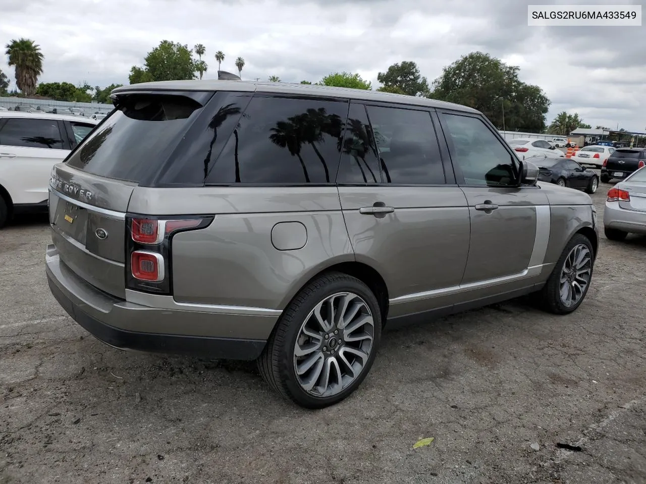 SALGS2RU6MA433549 2021 Land Rover Range Rover Hse Westminster Edition