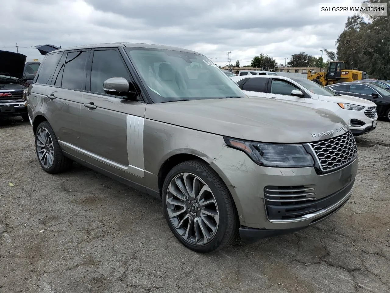 2021 Land Rover Range Rover Hse Westminster Edition VIN: SALGS2RU6MA433549 Lot: 55504124