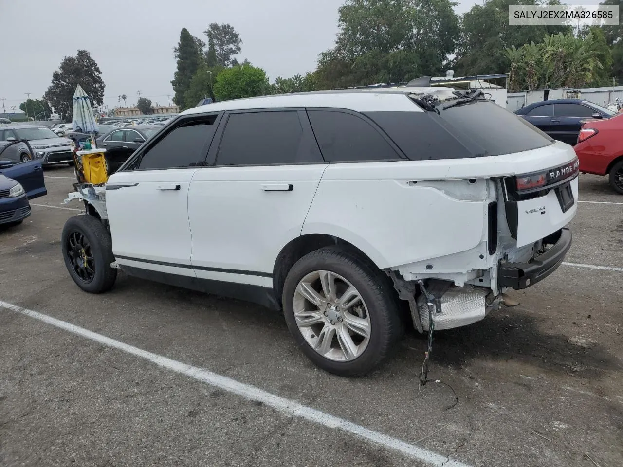 SALYJ2EX2MA326585 2021 Land Rover Range Rover Velar S