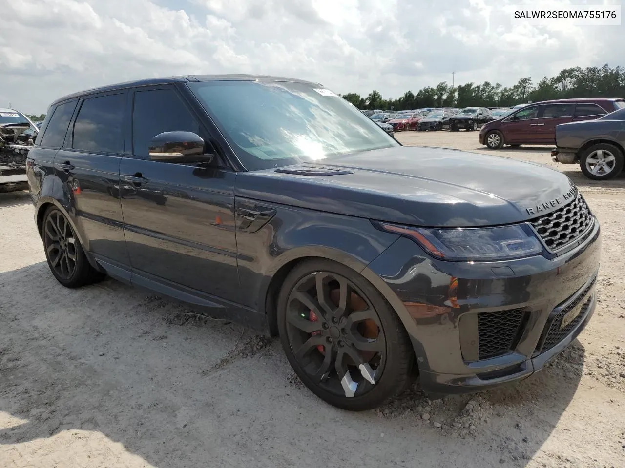 2021 Land Rover Range Rover Sport Hse Dynamic VIN: SALWR2SE0MA755176 Lot: 56678744