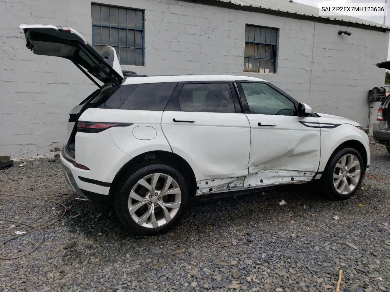 2021 Land Rover Range Rover Evoque Se VIN: SALZP2FX7MH123636 Lot: 58028534