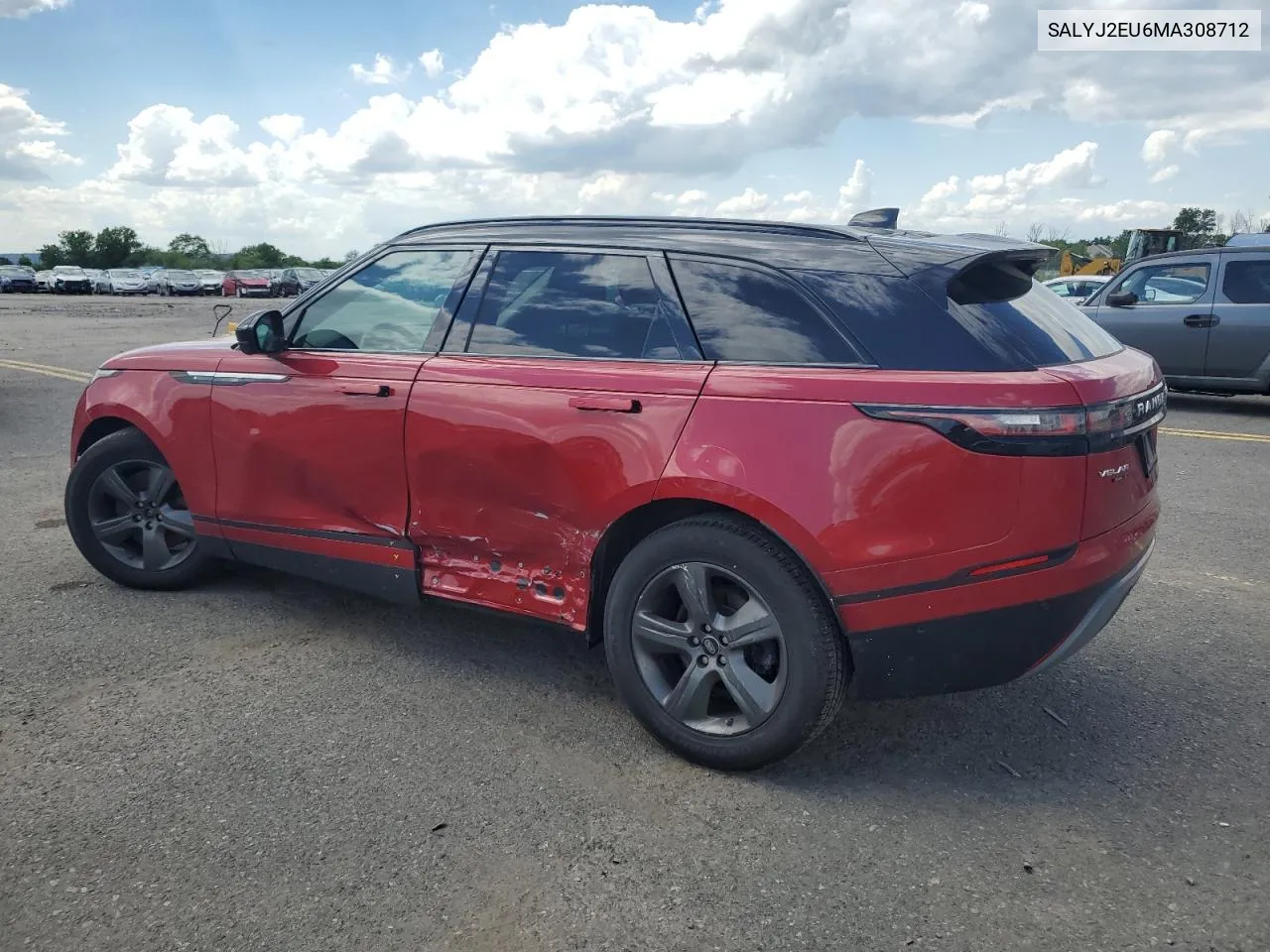 2021 Land Rover Range Rover Velar S VIN: SALYJ2EU6MA308712 Lot: 58202394