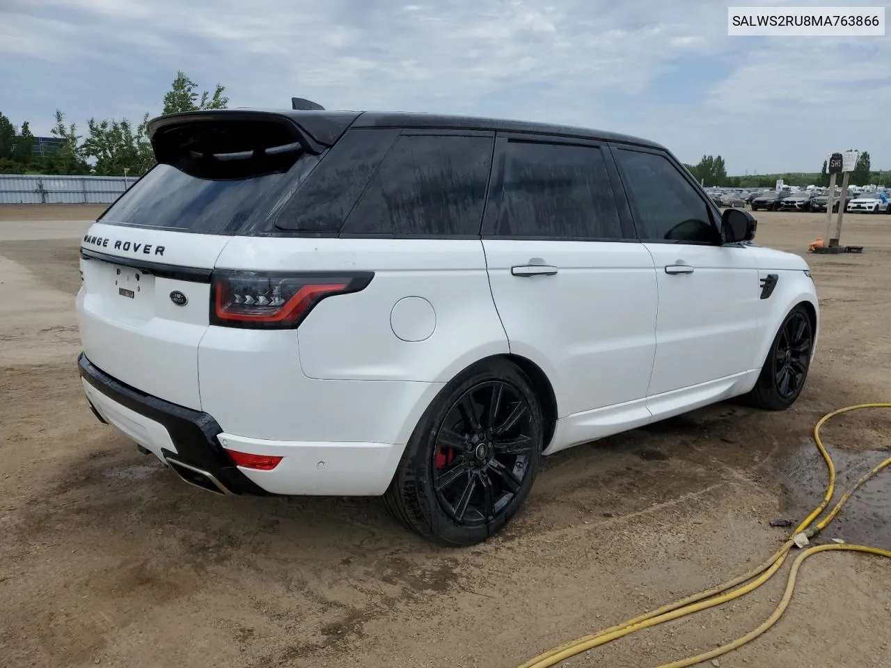 2021 Land Rover Range Rover Sport Hst VIN: SALWS2RU8MA763866 Lot: 59280794