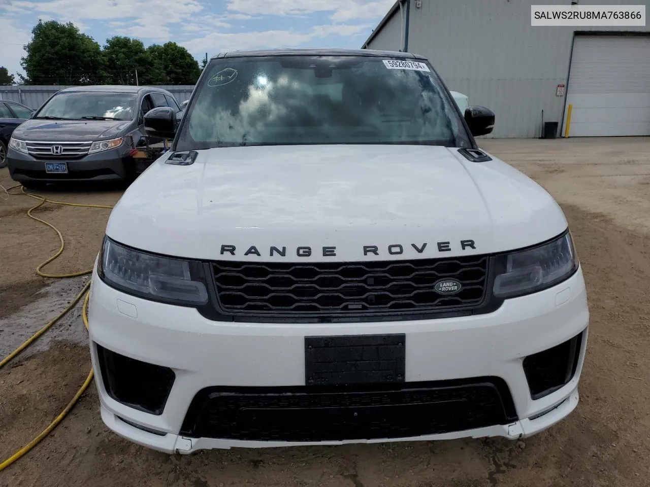 2021 Land Rover Range Rover Sport Hst VIN: SALWS2RU8MA763866 Lot: 59280794