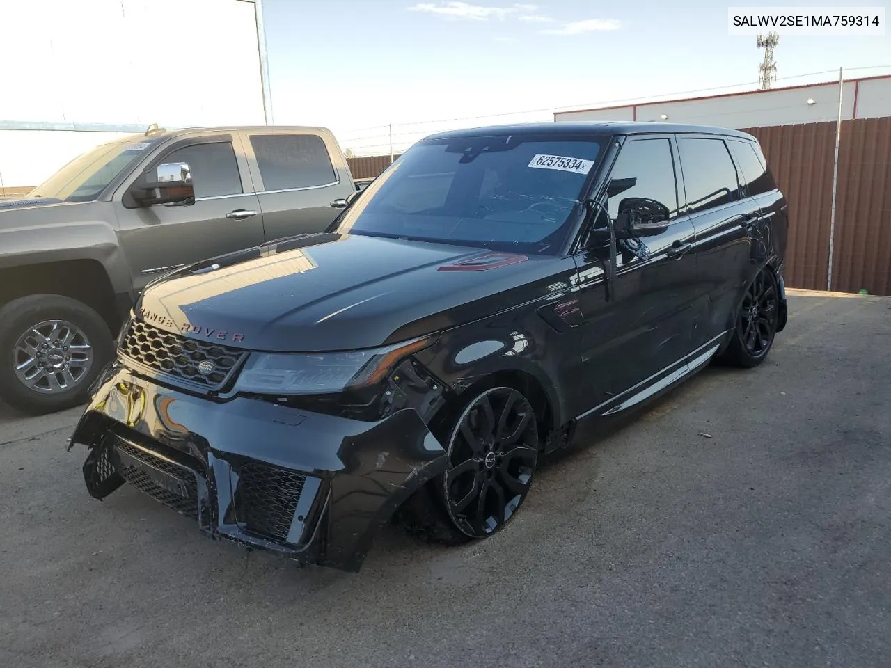 SALWV2SE1MA759314 2021 Land Rover Range Rover Sport P525 Autobiography