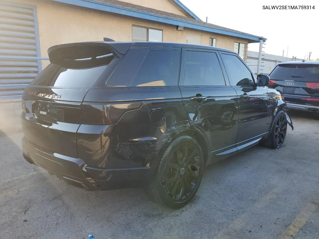 2021 Land Rover Range Rover Sport P525 Autobiography VIN: SALWV2SE1MA759314 Lot: 62575334