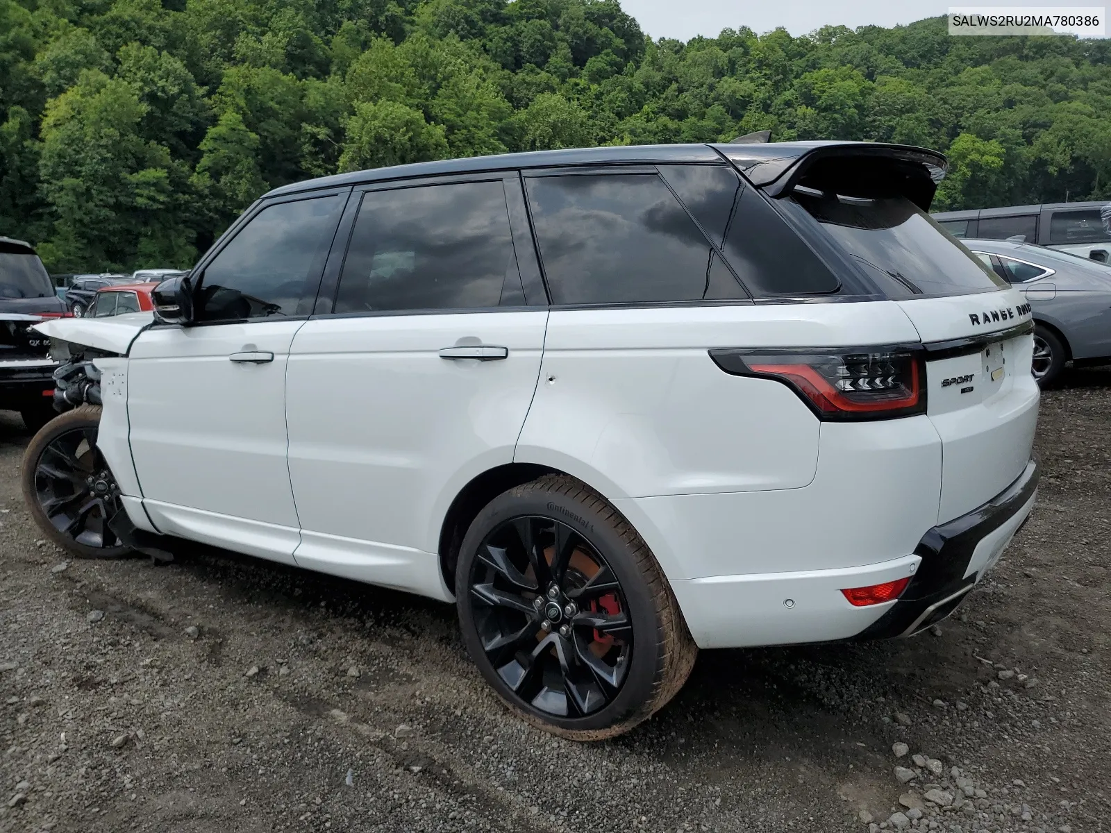 2021 Land Rover Range Rover Sport Hst VIN: SALWS2RU2MA780386 Lot: 64865134