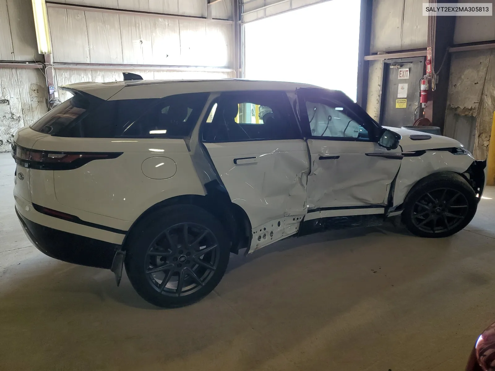 2021 Land Rover Range Rover Velar R-Dynamic S VIN: SALYT2EX2MA305813 Lot: 65534174