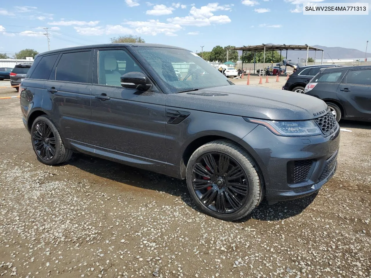 2021 Land Rover Range Rover Sport P525 Autobiography VIN: SALWV2SE4MA771313 Lot: 70331044