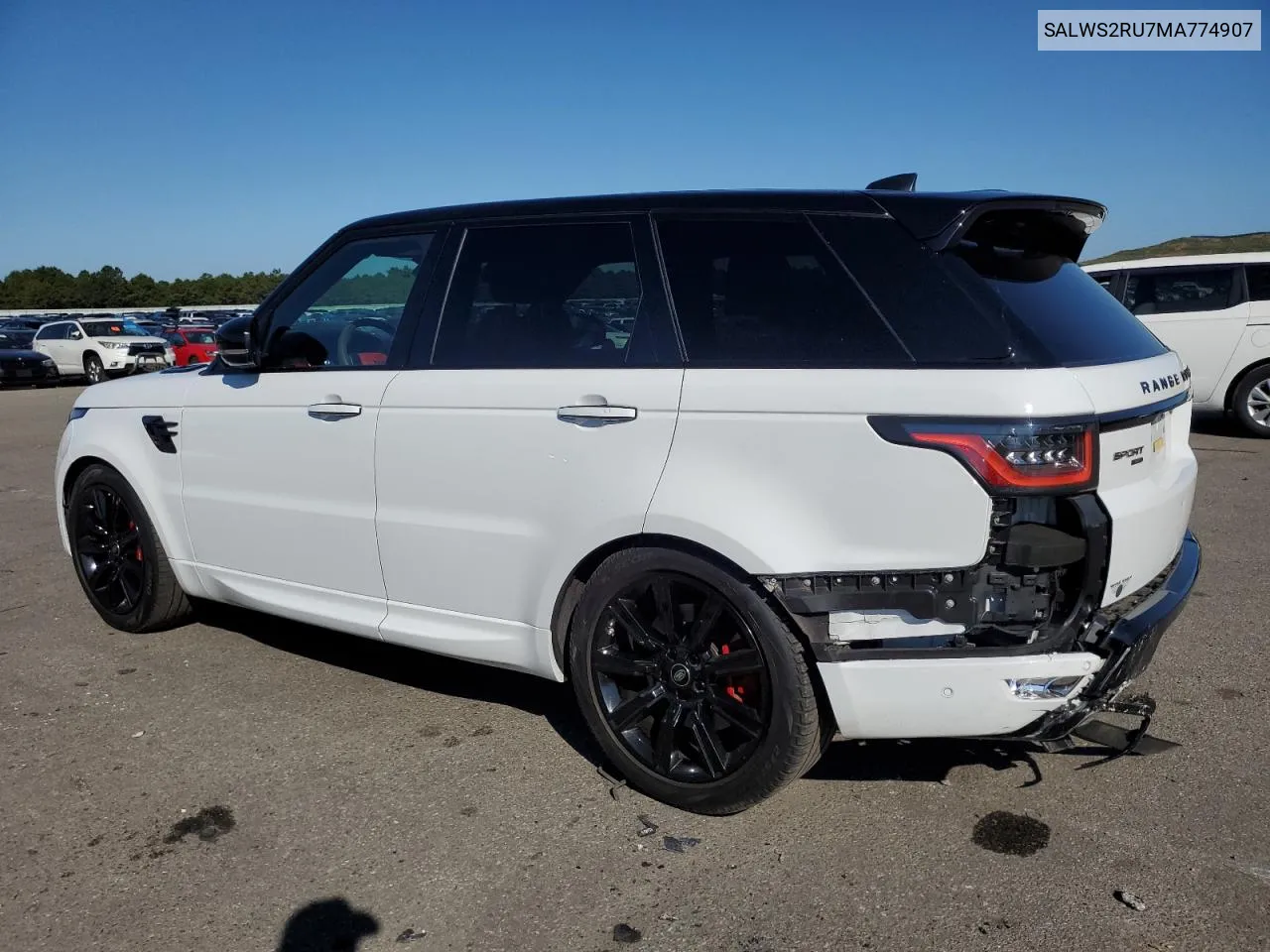 2021 Land Rover Range Rover Sport Hst VIN: SALWS2RU7MA774907 Lot: 70623924