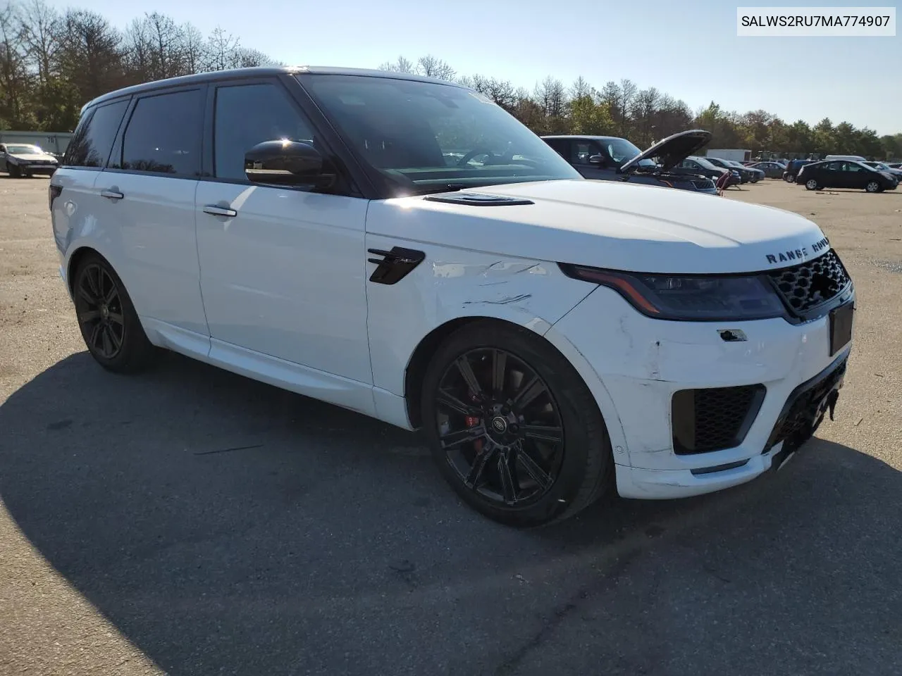 SALWS2RU7MA774907 2021 Land Rover Range Rover Sport Hst