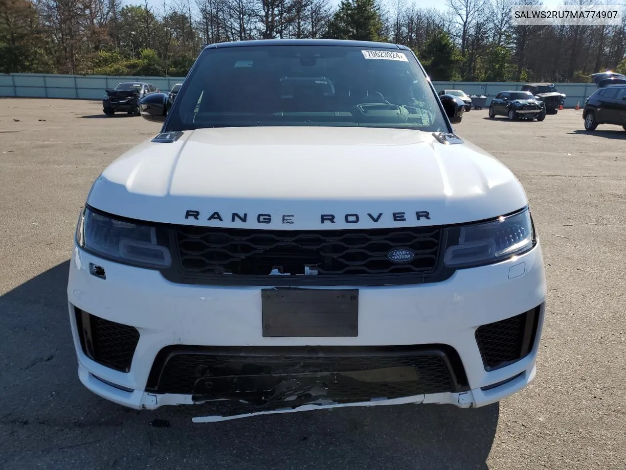 SALWS2RU7MA774907 2021 Land Rover Range Rover Sport Hst