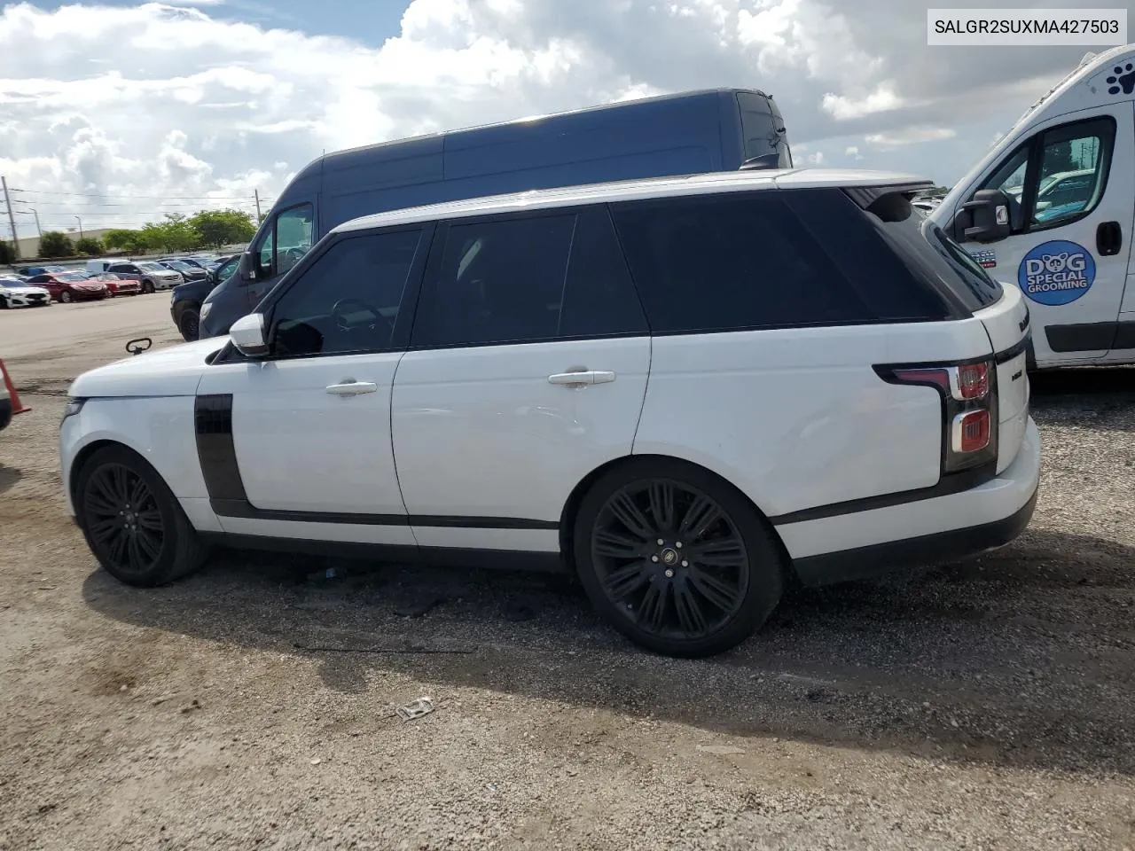 2021 Land Rover Range Rover VIN: SALGR2SUXMA427503 Lot: 70847404