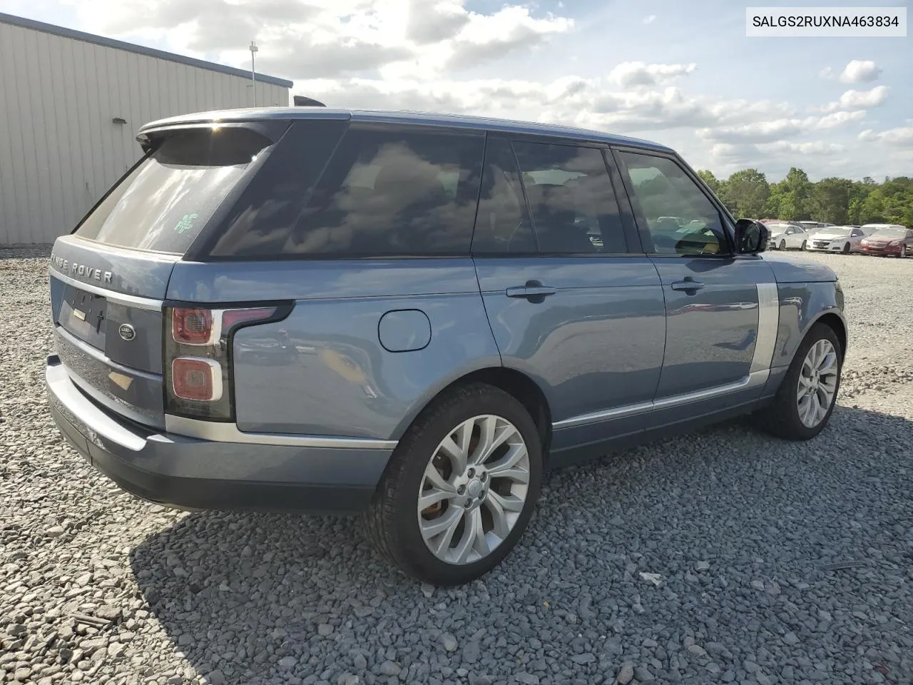 SALGS2RUXNA463834 2022 Land Rover Range Rover Hse Westminster Edition