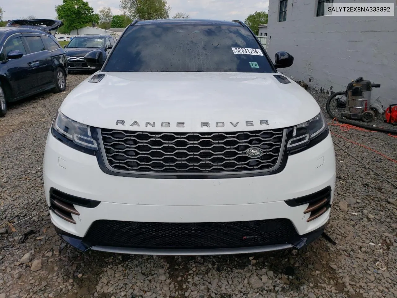 2022 Land Rover Range Rover Velar R-Dynamic S VIN: SALYT2EX8NA333892 Lot: 52331744