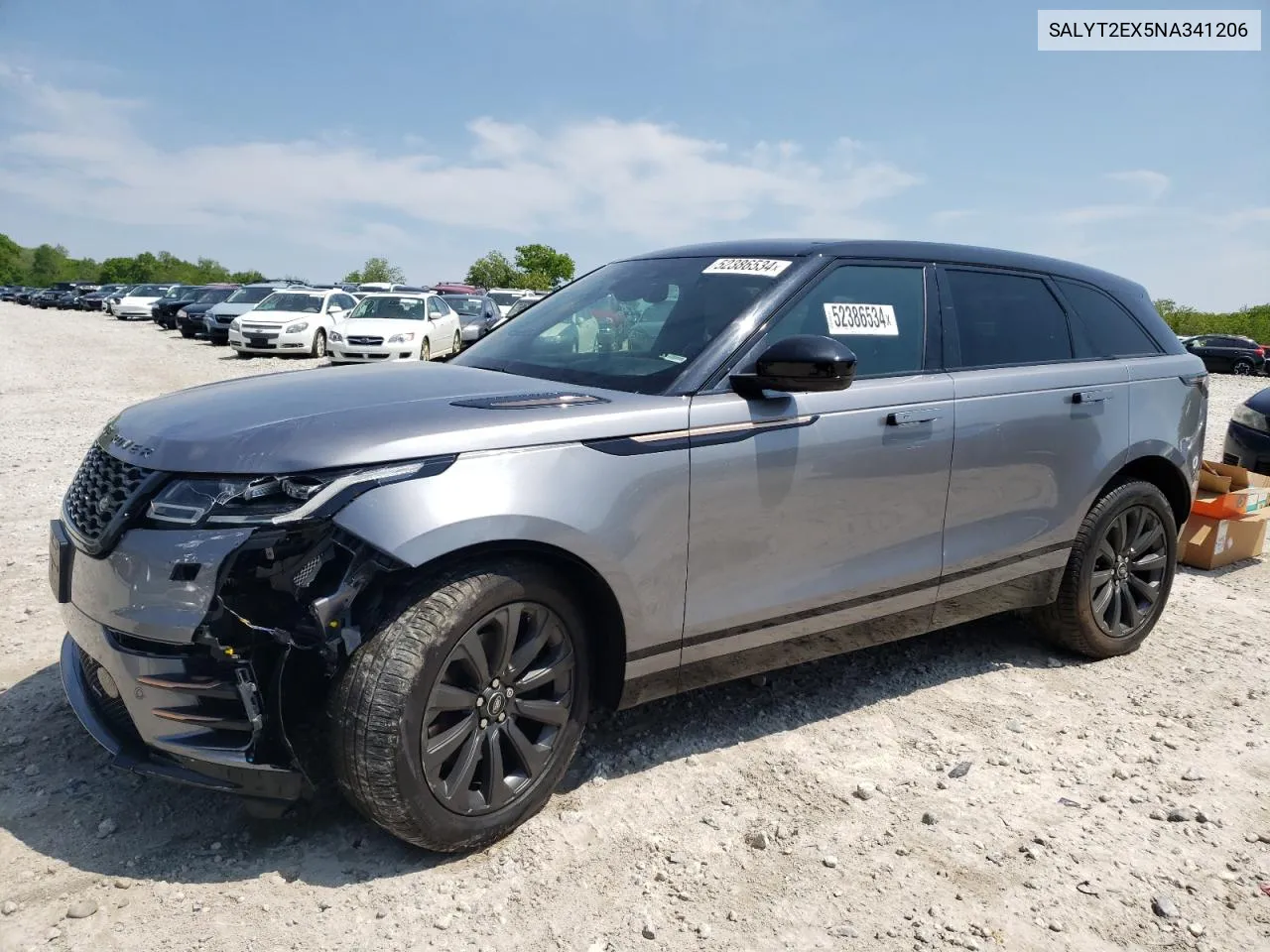 SALYT2EX5NA341206 2022 Land Rover Range Rover Velar R-Dynamic S