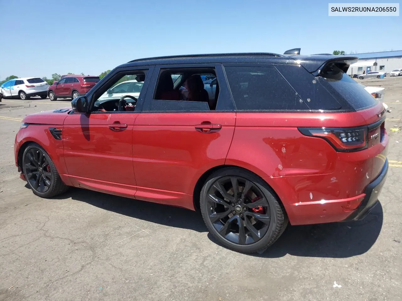 2022 Land Rover Range Rover Sport Hst VIN: SALWS2RU0NA206550 Lot: 56194904