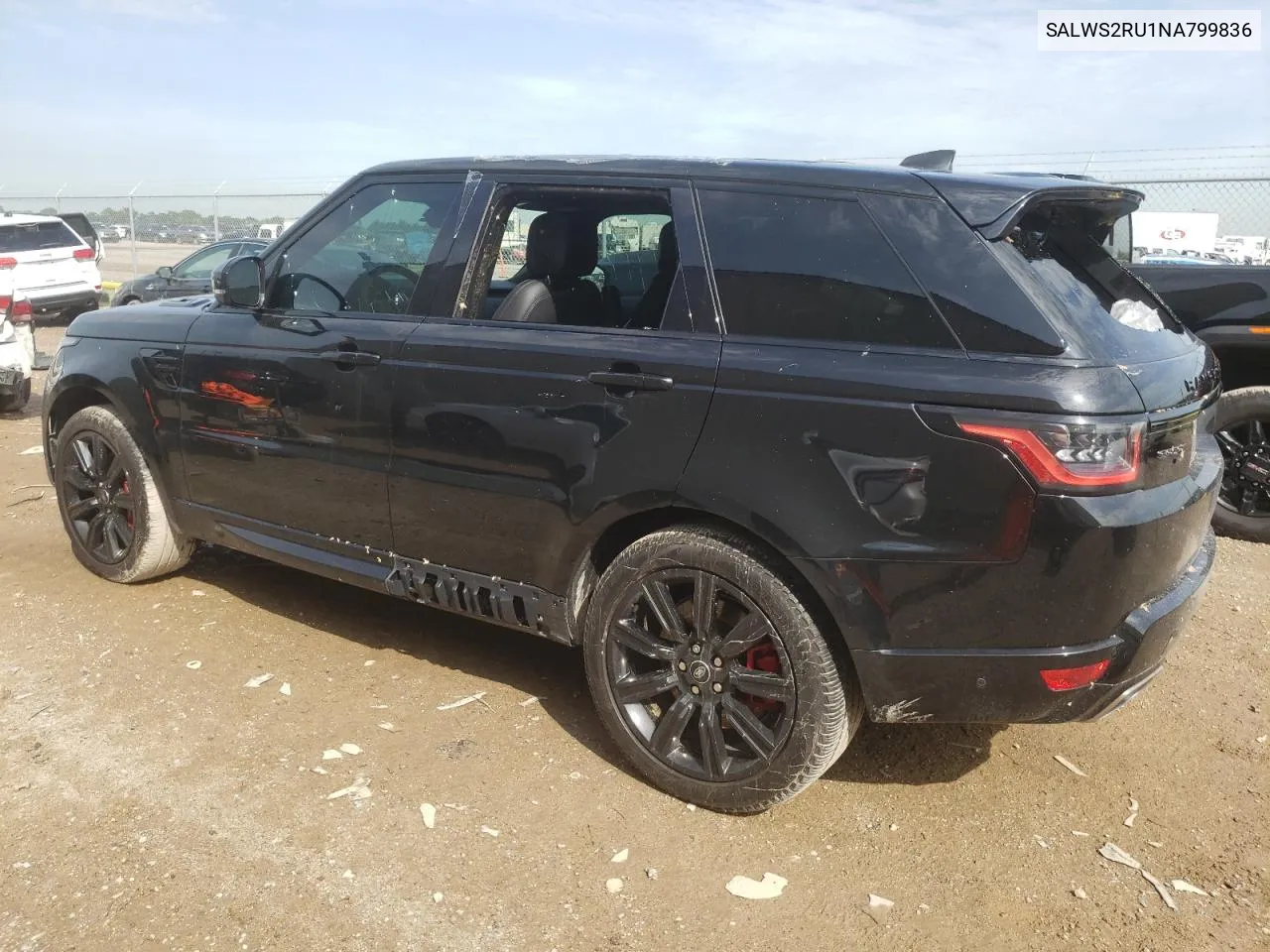 SALWS2RU1NA799836 2022 Land Rover Range Rover Sport Hst