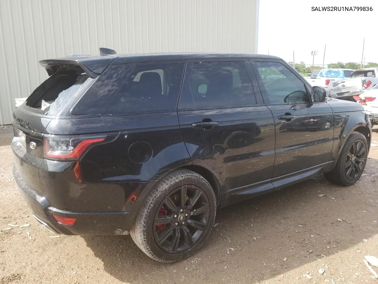 2022 Land Rover Range Rover Sport Hst VIN: SALWS2RU1NA799836 Lot: 57680684