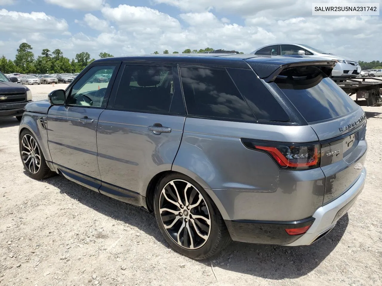 2022 Land Rover Range Rover Sport Hse Silver Edition VIN: SALWR2SU5NA231742 Lot: 61807934