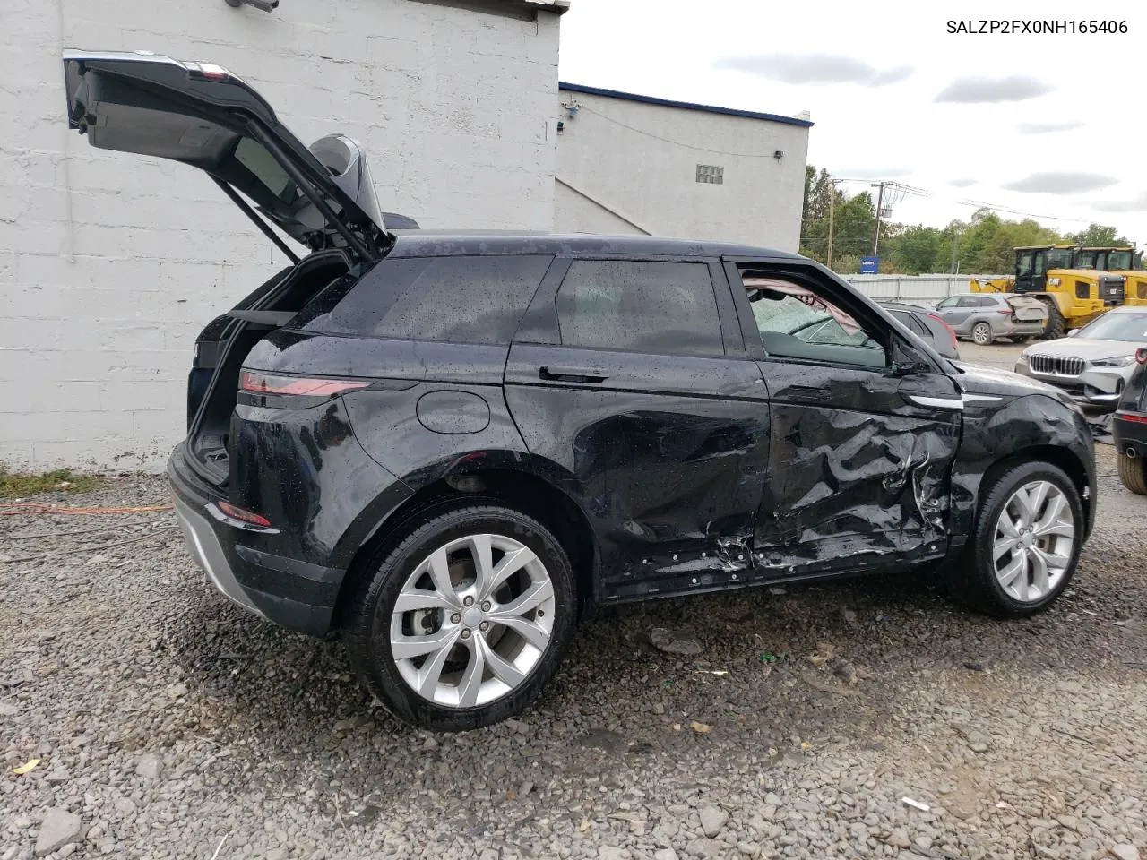 2022 Land Rover Range Rover Evoque Se VIN: SALZP2FX0NH165406 Lot: 72464194