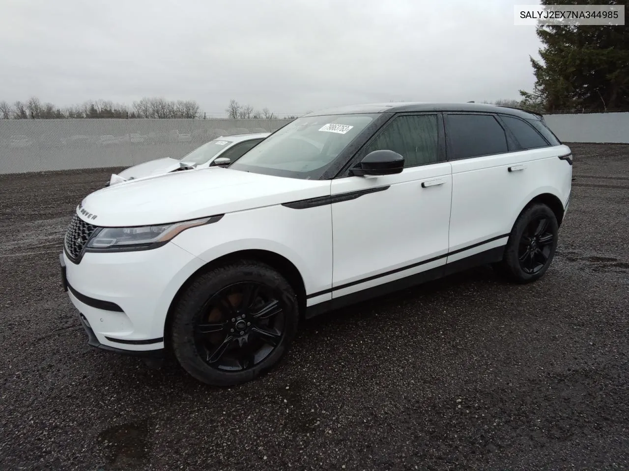 2022 Land Rover Range Rover Velar S VIN: SALYJ2EX7NA344985 Lot: 79863763