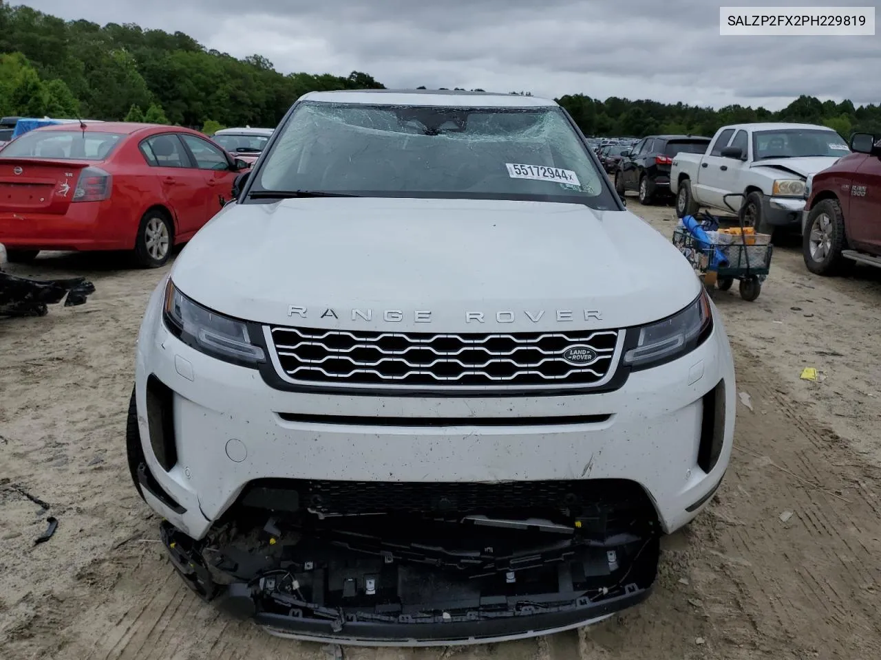 2023 Land Rover Range Rover Evoque Se VIN: SALZP2FX2PH229819 Lot: 55172944