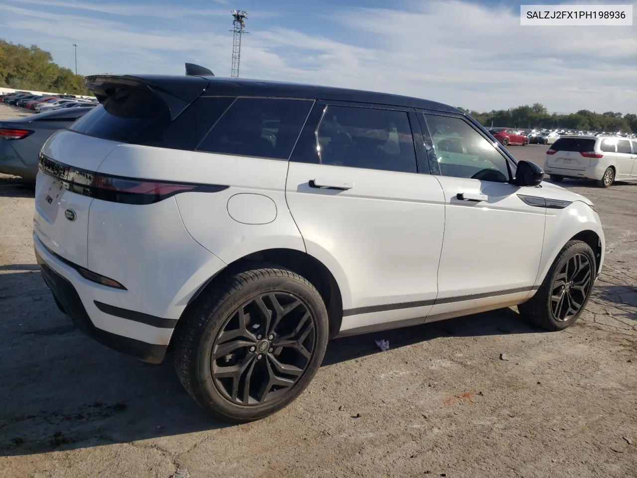 2023 Land Rover Range Rover Evoque S VIN: SALZJ2FX1PH198936 Lot: 73688864