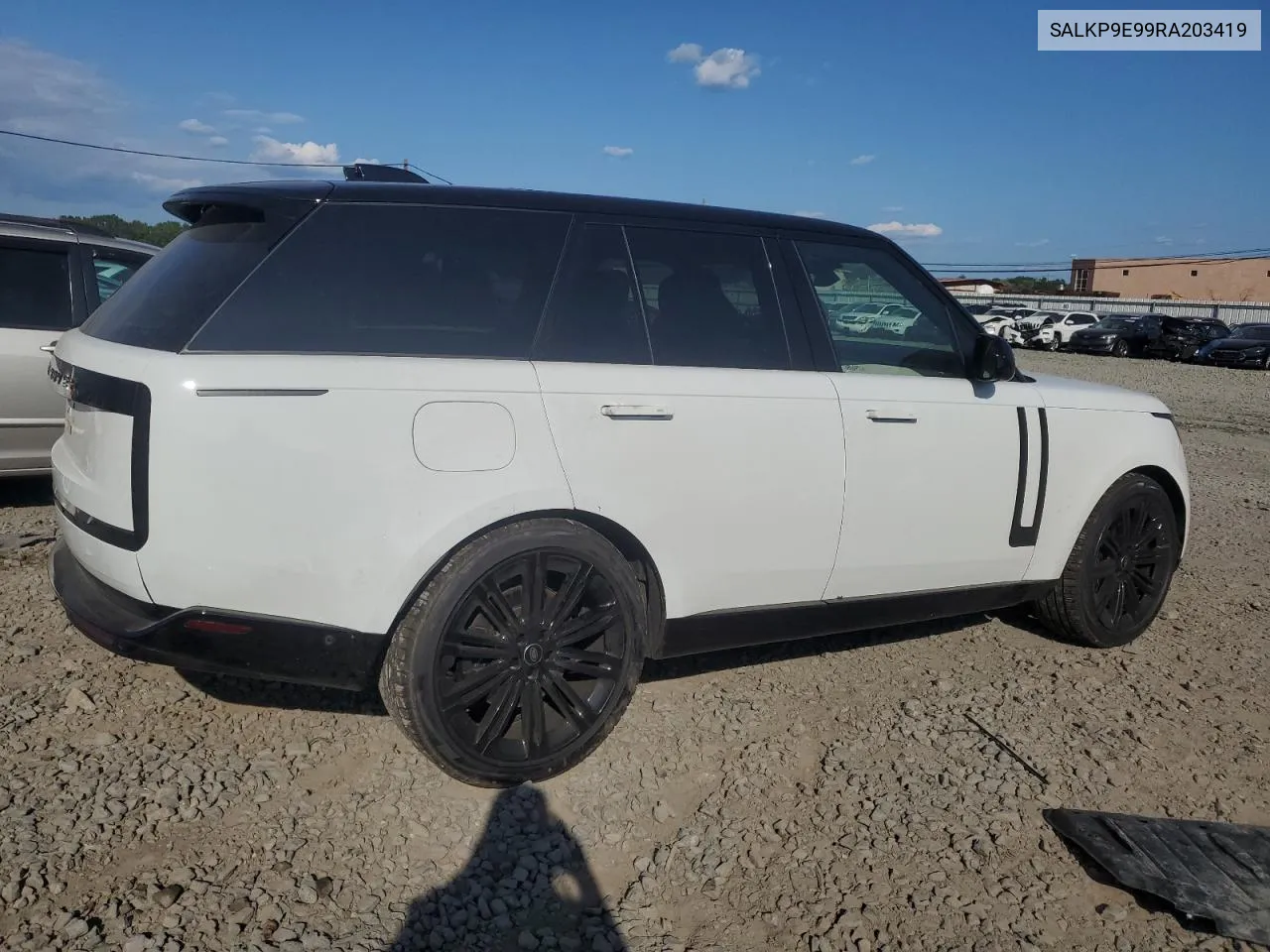 2024 Land Rover Range Rover Se VIN: SALKP9E99RA203419 Lot: 65455444