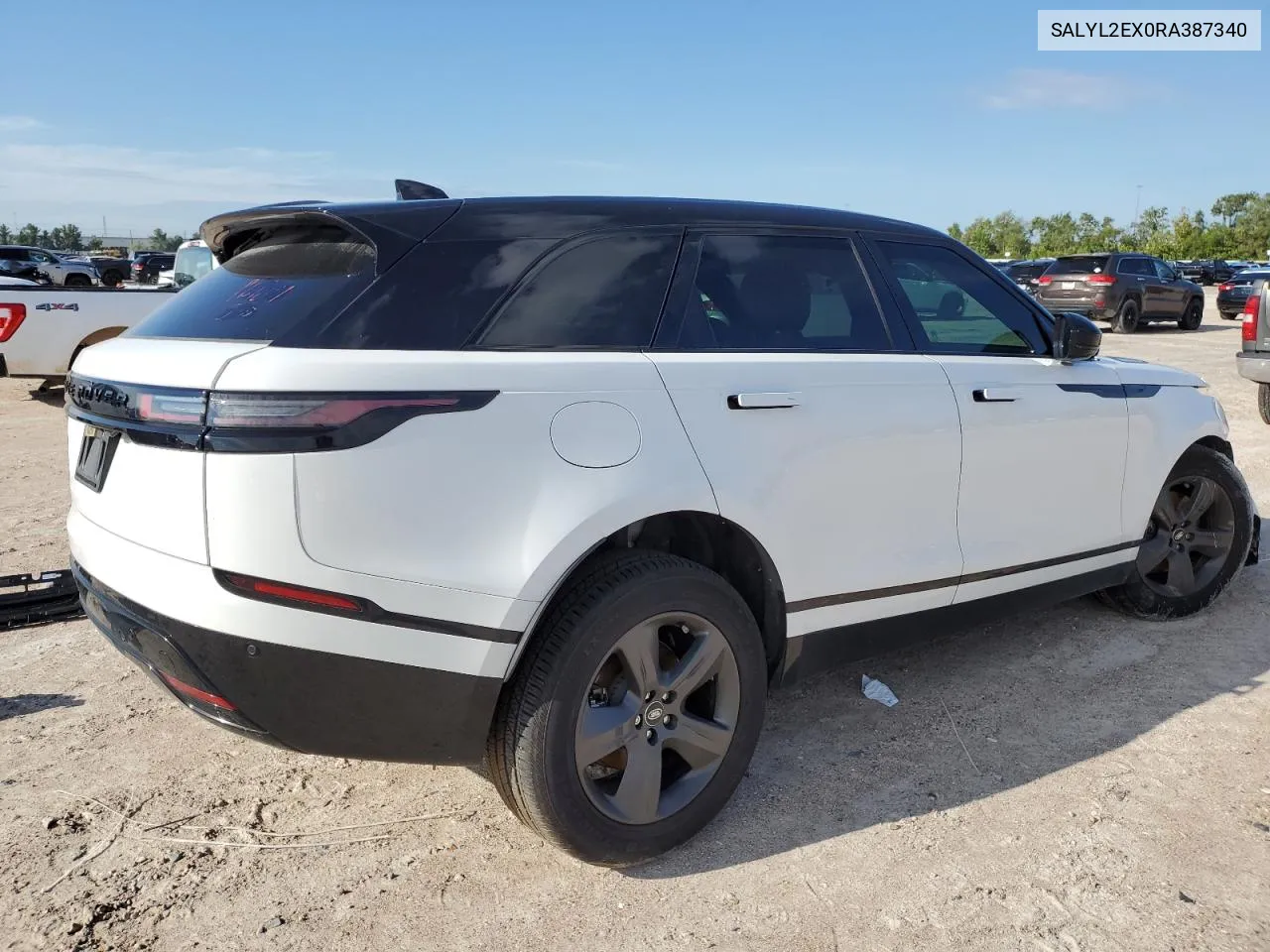 2024 Land Rover Range Rover Velar Dynamic Se VIN: SALYL2EX0RA387340 Lot: 70276284