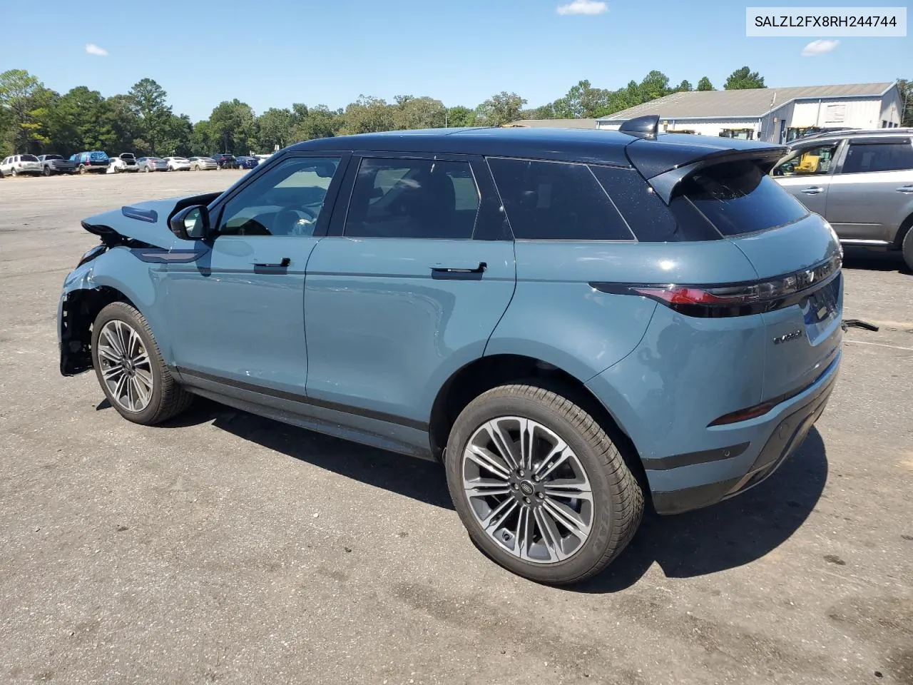 2024 Land Rover Range Rover Evoque Dynamic Se VIN: SALZL2FX8RH244744 Lot: 73211534