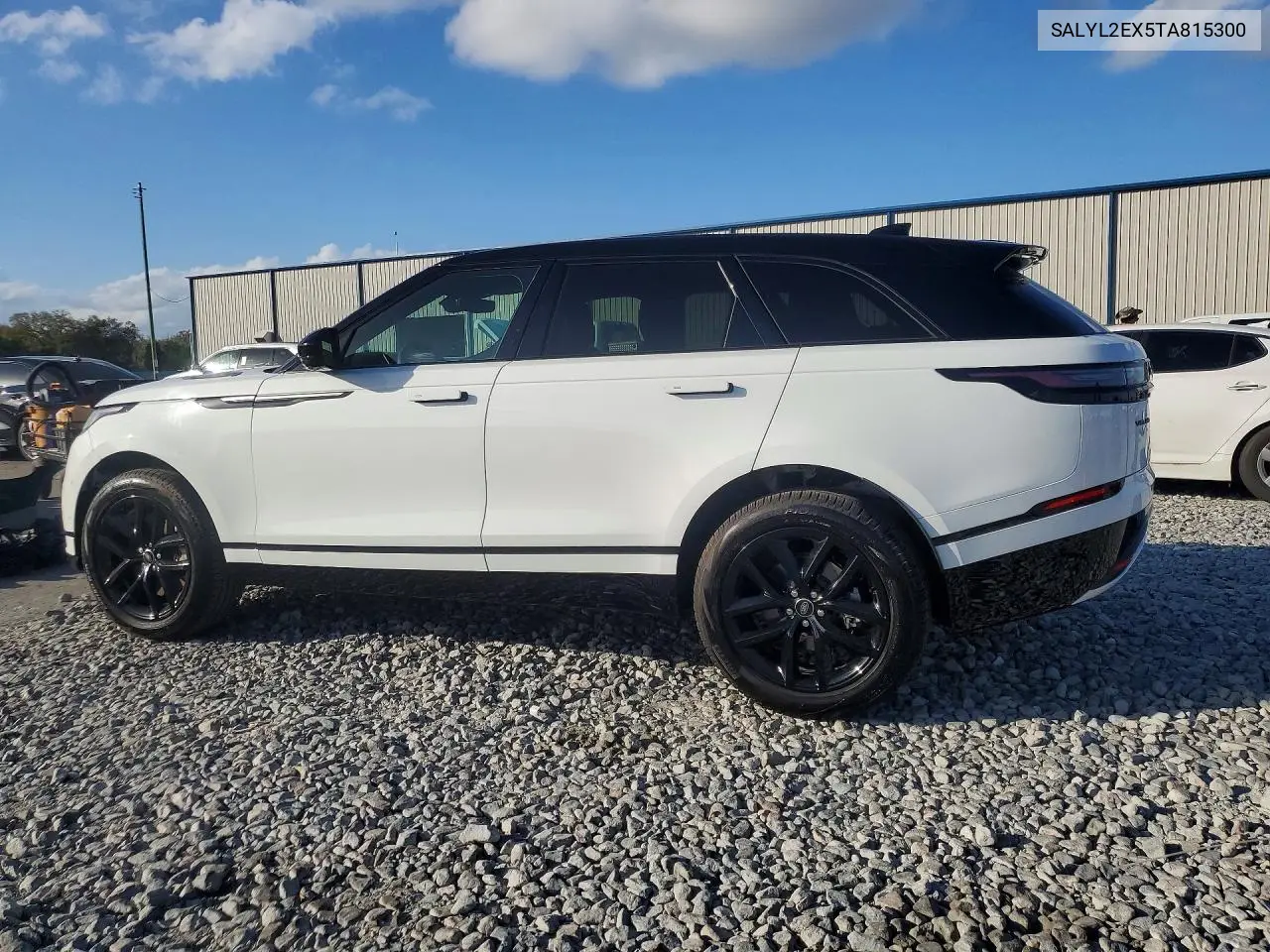 SALYL2EX5TA815300 2026 Land Rover Range Rover Velar Dynamic Se
