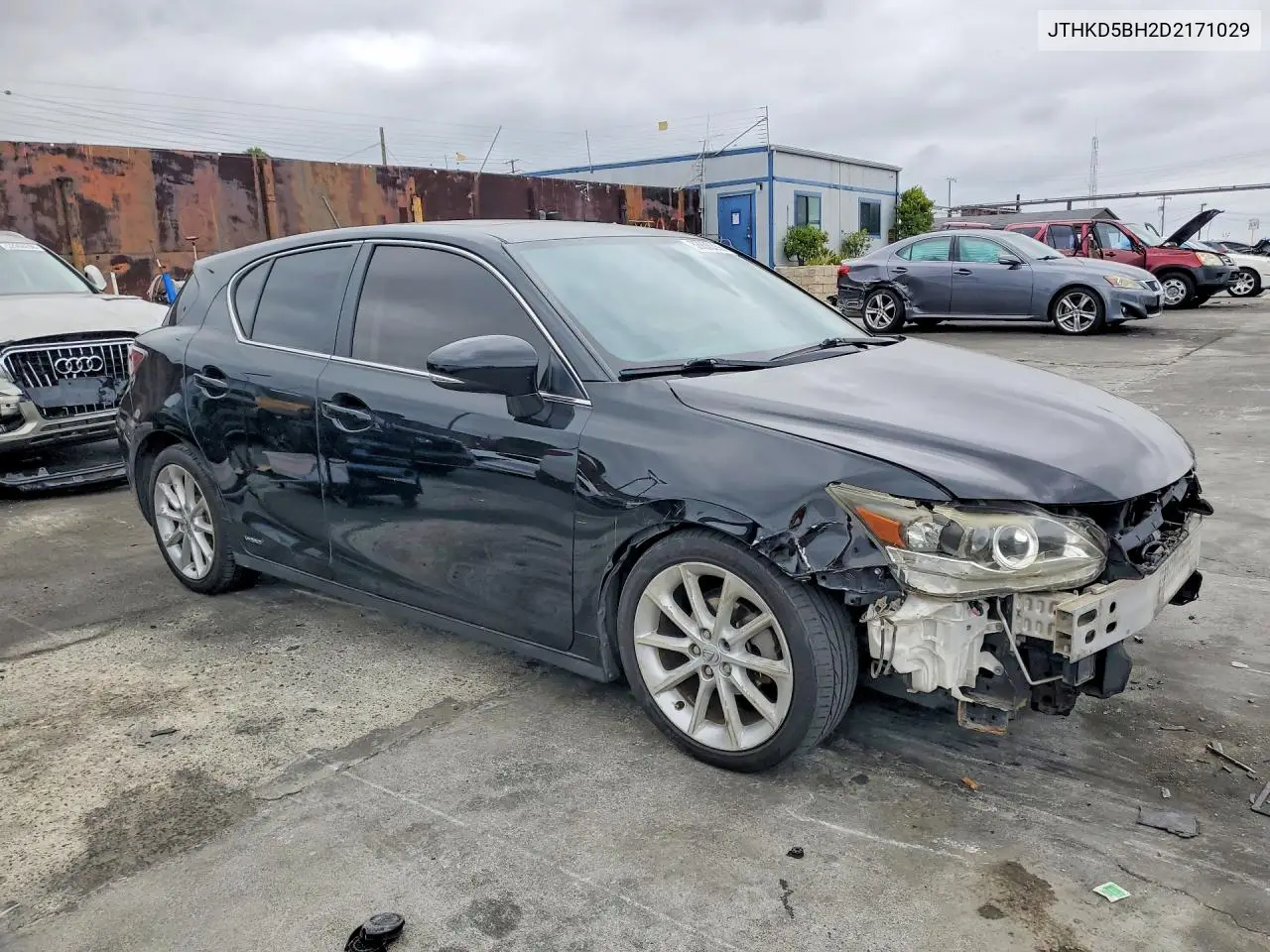 2013 Lexus Ct 200 VIN: JTHKD5BH2D2171029 Lot: 53836356