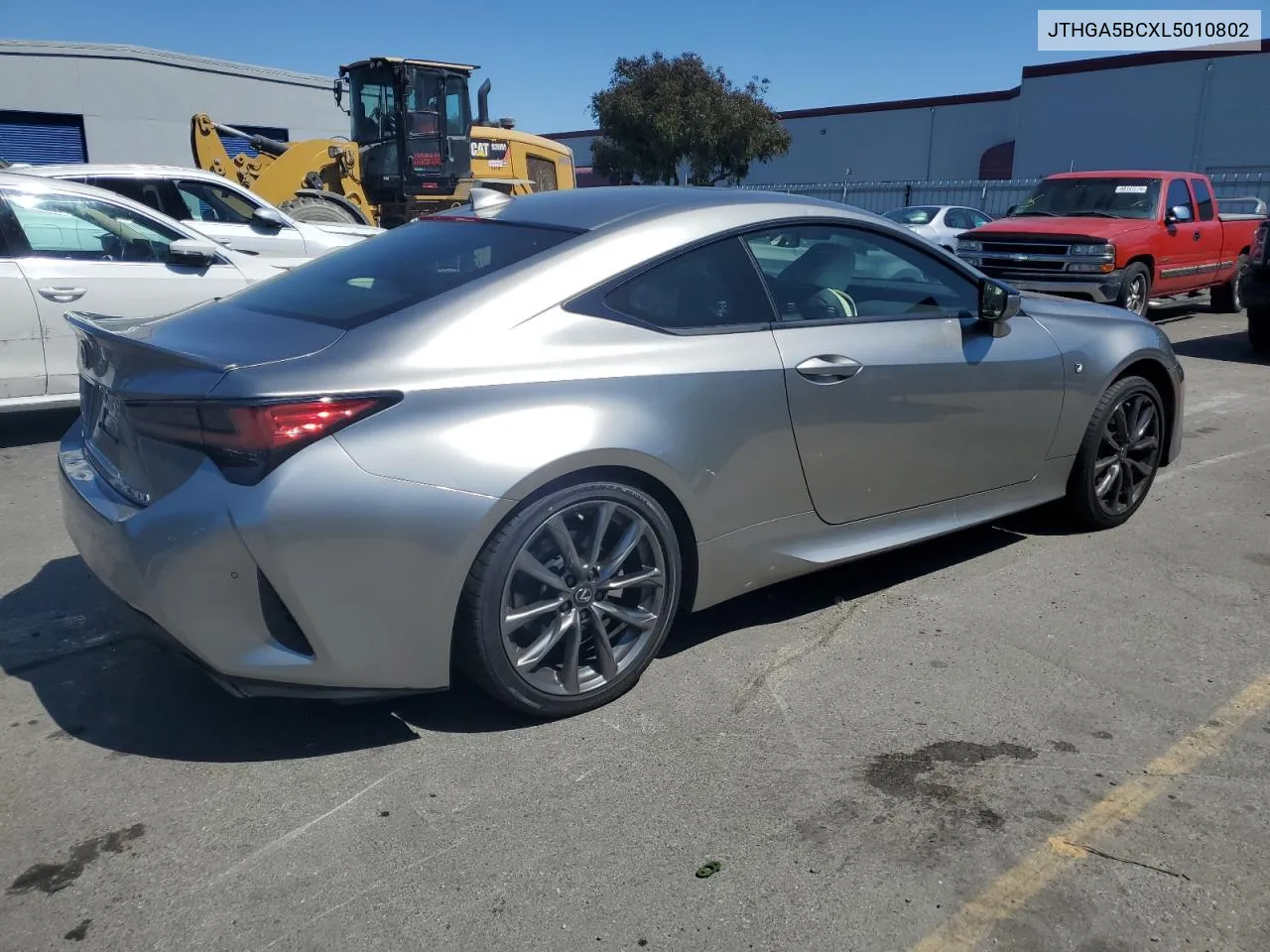 JTHGA5BCXL5010802 2020 Lexus Rc 300 F Sport